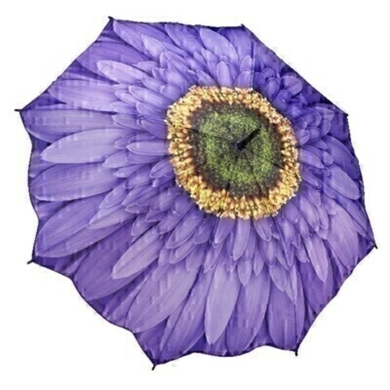 Stick Umbrella by Blooming Brollies. Another fantastic Umbrella from Galleria  with detailing second to none. The illustrated design on the fabric features Wisteria Daisy covering the entire umbrella which makes it very eye catching and the scalloped edges give it the wow factor! This umbrella has virtually unbreakable fibreglass ribs  allowing for flexibility in windy conditions.